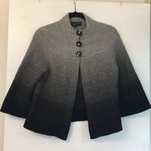 Jones New York Ombré Sweater Jacket